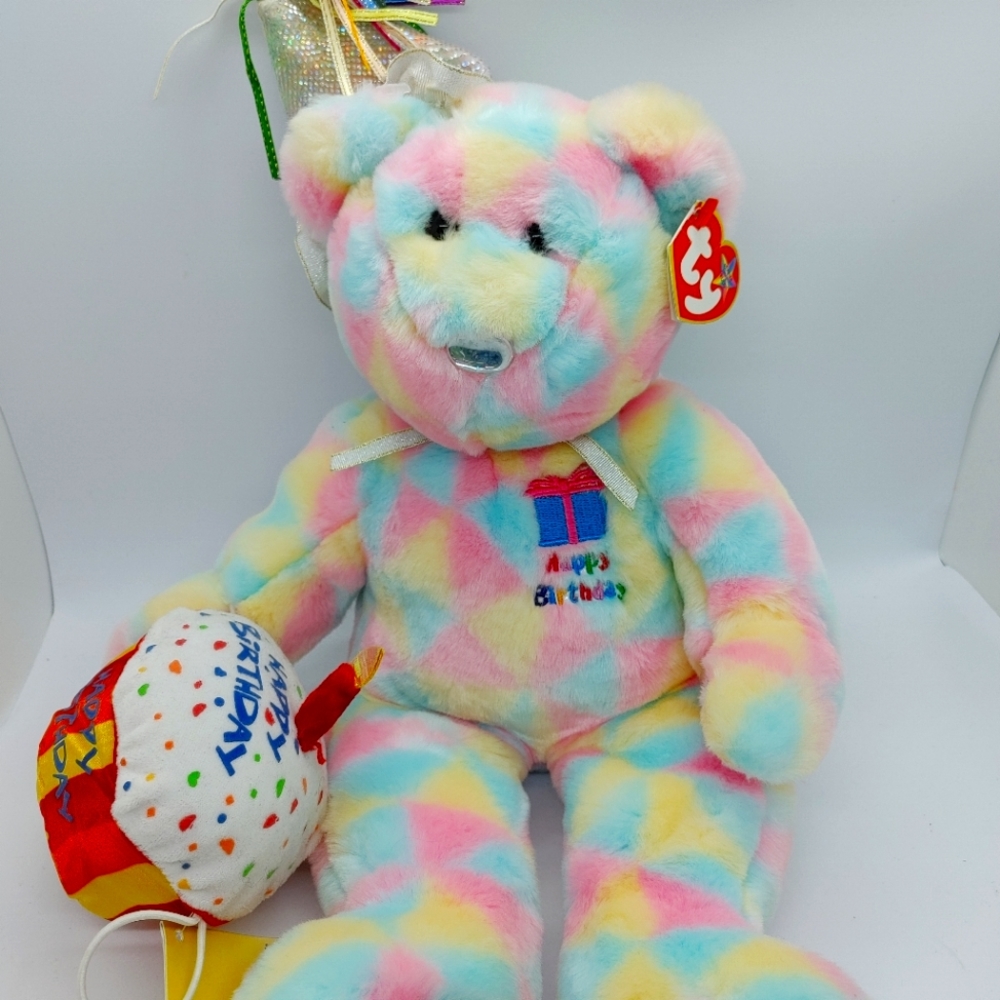 Ty Birthday Buddy Bear 2003